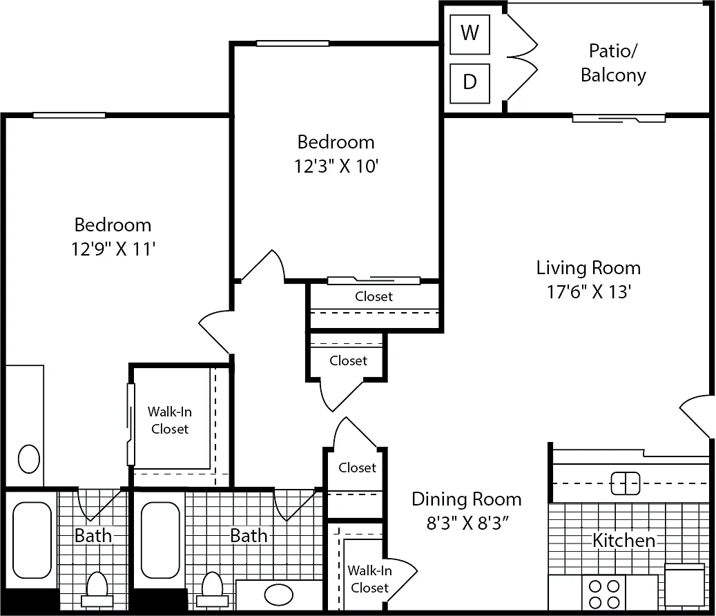 Floor plan Plan C