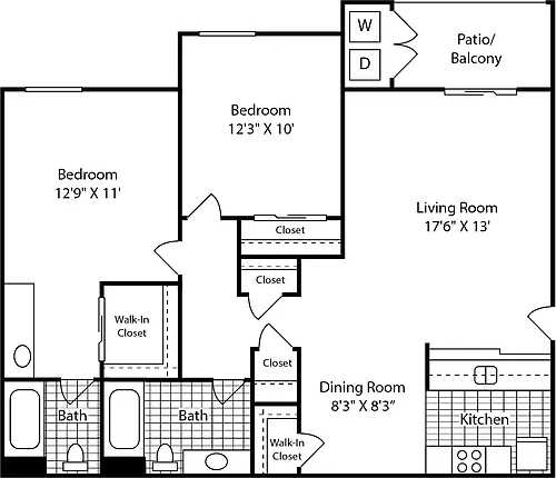 Floor plan Plan C
