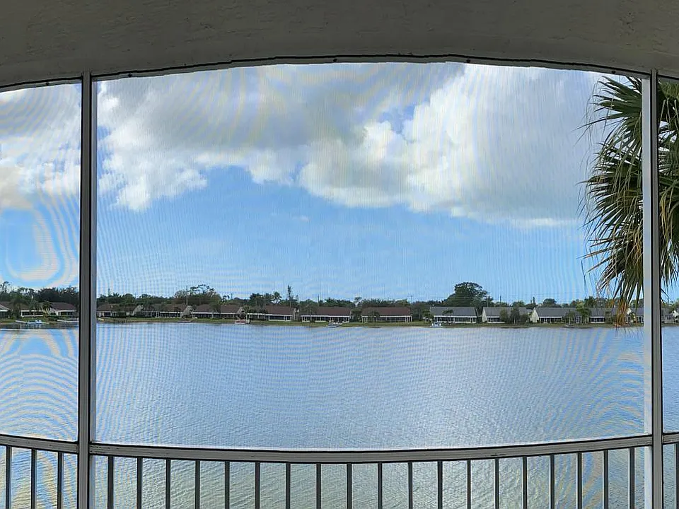 View over lake