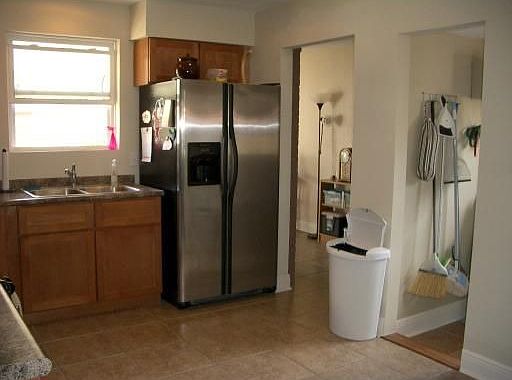 Laundry room right off kitchen