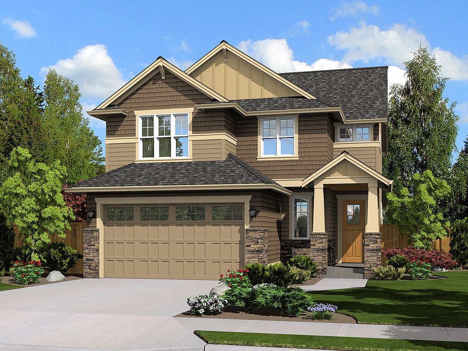 Rendering of finished home