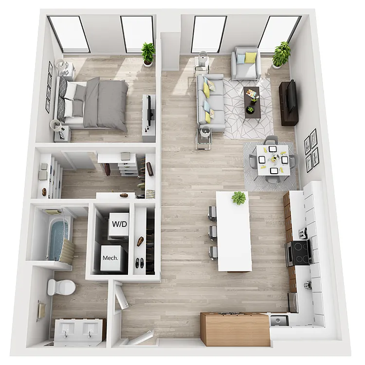 Floor plan THE ARENA