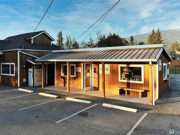 Front view of building. 