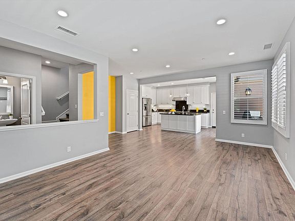 Open concept living area