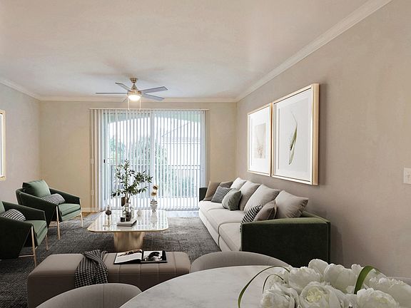 Large windows invite plenty of natural light into your home.