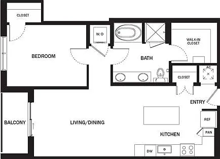 1Bed 1Bath 1Bed 1Bath