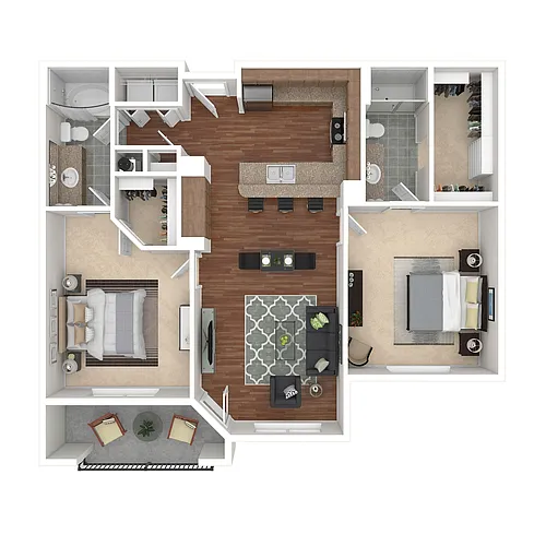 Floor plan B2