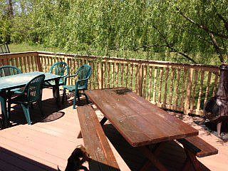 Newly built composite deck