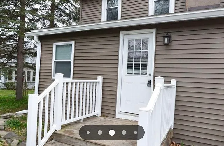 Back entrance.