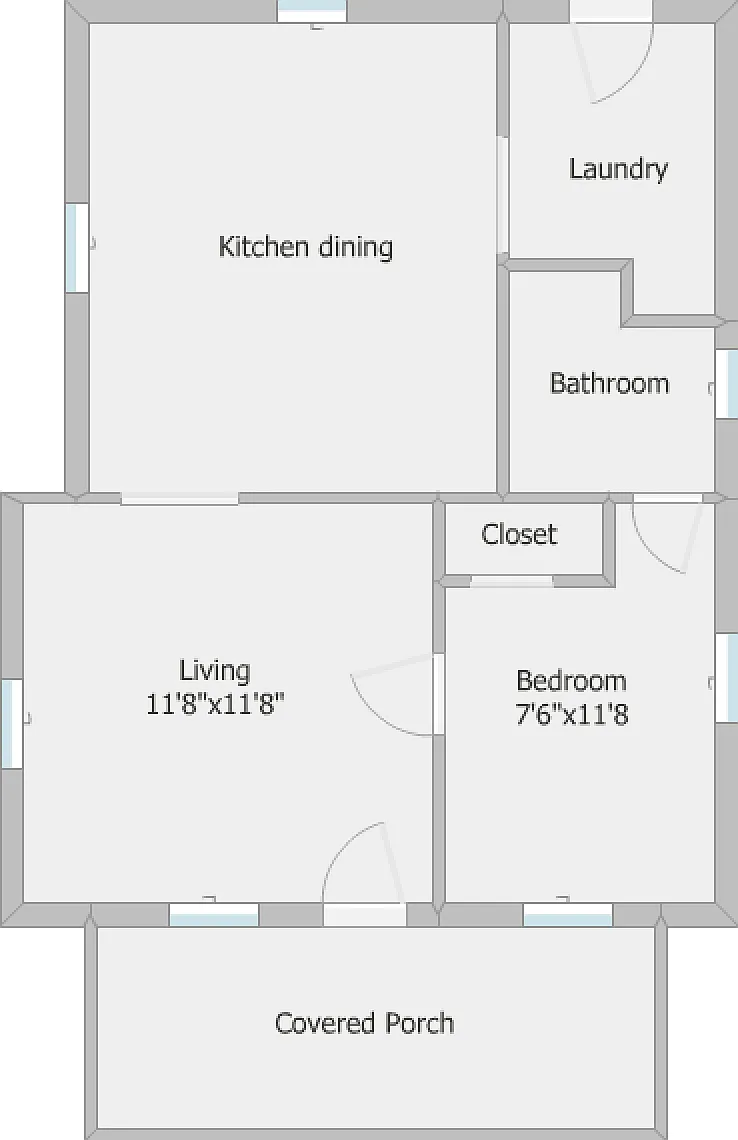 1 bed, 518 sqft, $825 — Photo 3