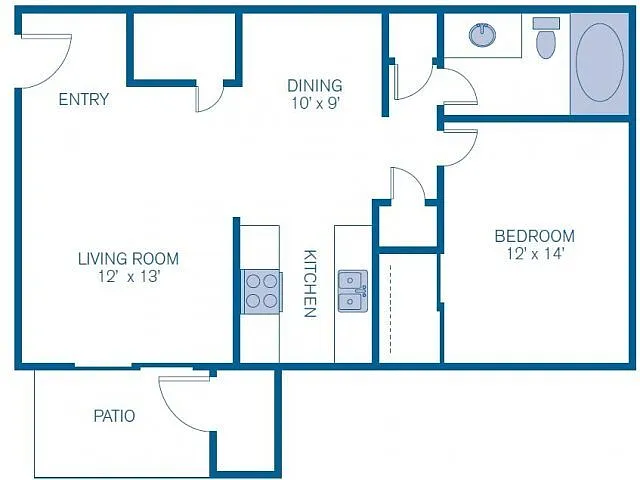 Floor plan 1A