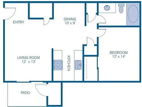 Floor plan 1A