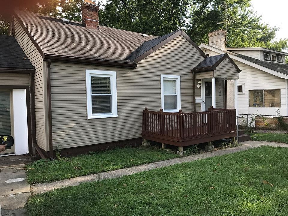 front of the house
