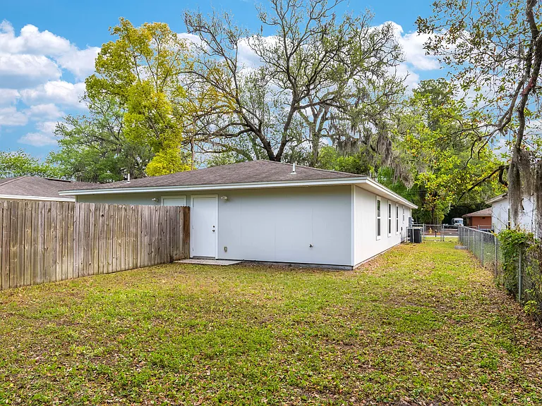 Fenced Backyard