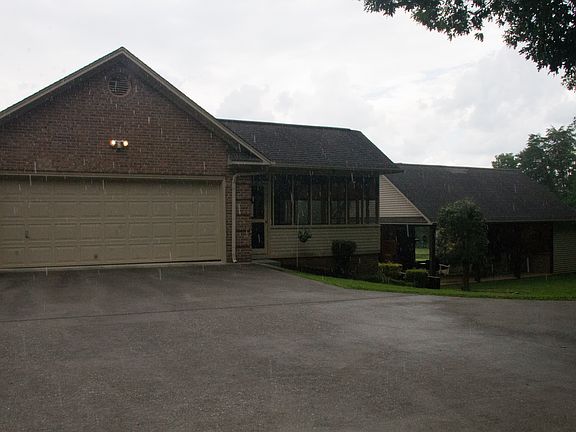 Side view attached garage