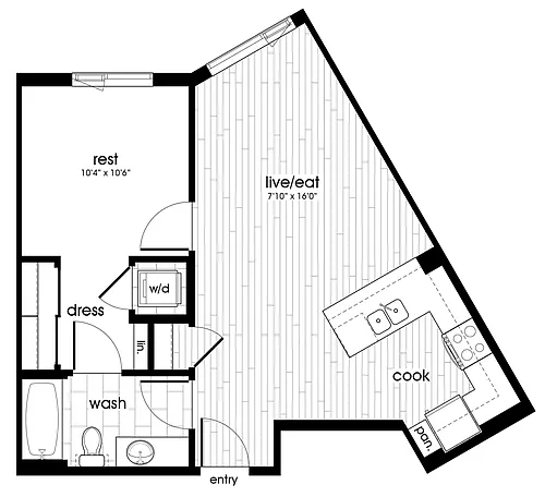 Floor plan A09-SAN