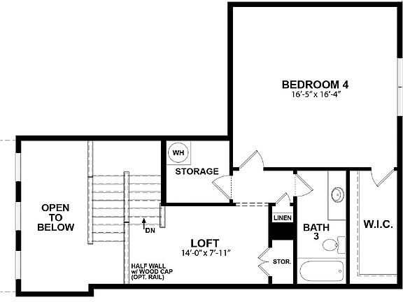 Optional 2nd Floor