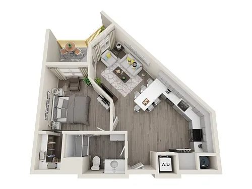 Floor plan 1C