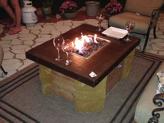 LP Fire table (Pergola)