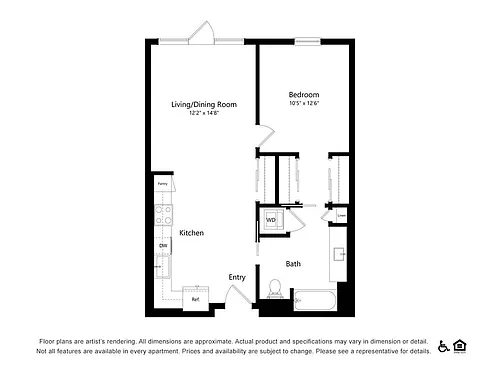 Floor plan SF1-A1