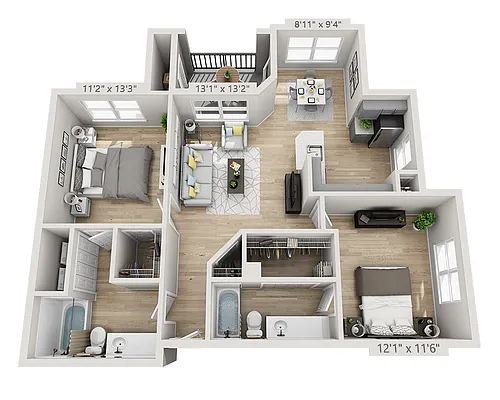Floor plan Dogwood