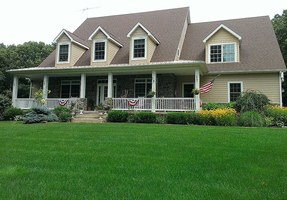 House from the front