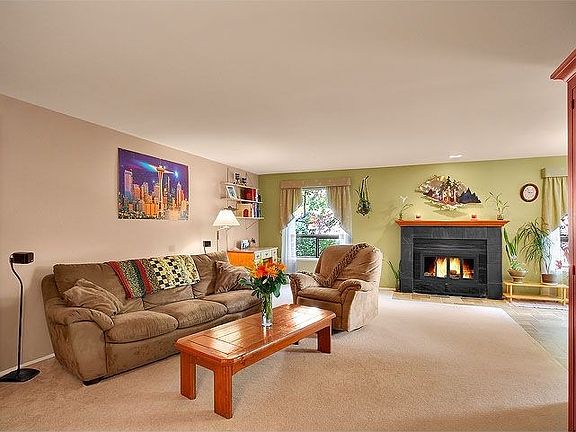 Living Room with Fireplace