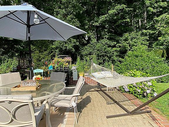 Private, secluded patio