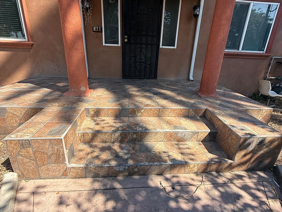 Main doorway locked entry