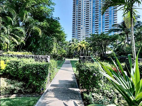 The Watermark and its Lush garden