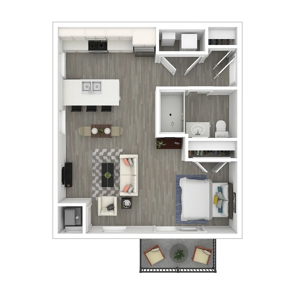 Floor plan Studio