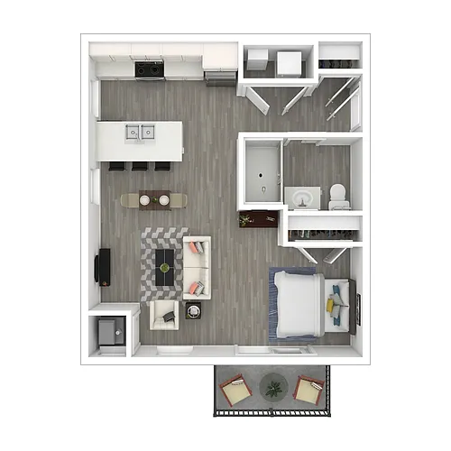 Floor plan Studio