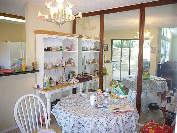 Breakfast dining area
