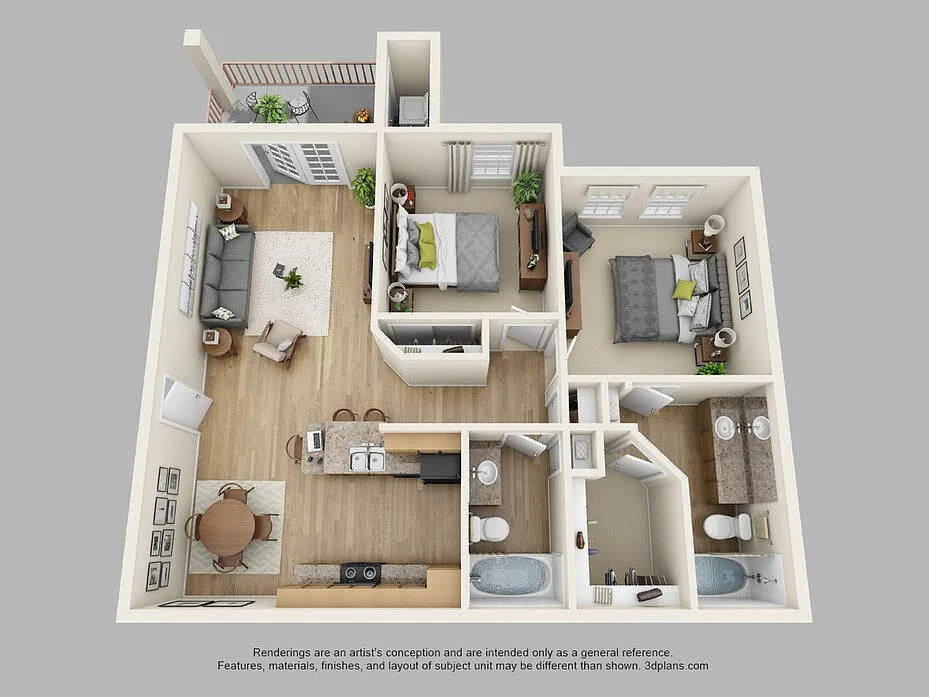 Floor plan B1