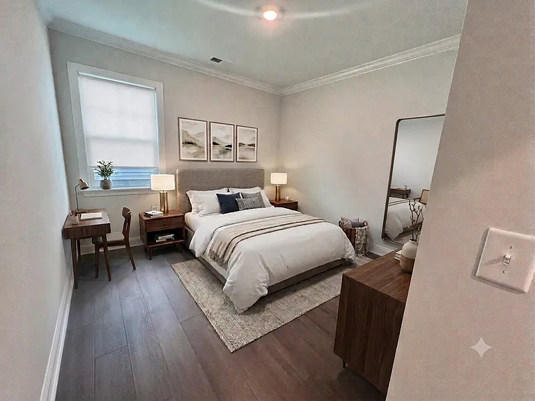 1st Floor Bedroom (Bedroom 1)-Downstairs-Virtually Staged