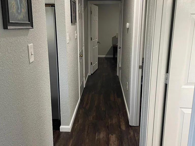 Hallway towards main bedroom