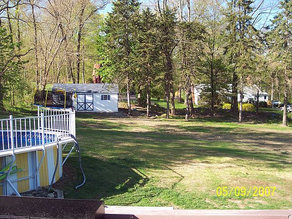 SPACIOUS YARD W/POOL AND SHED