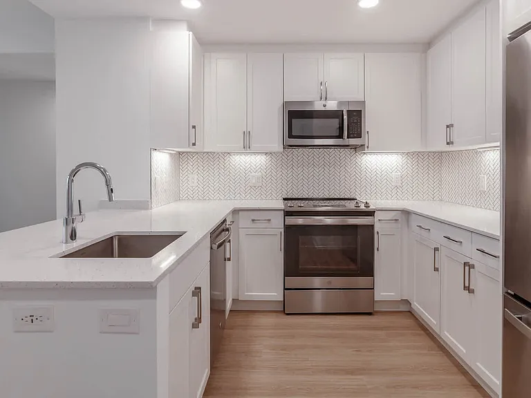 Kitchen with Stainless Steel Appliances