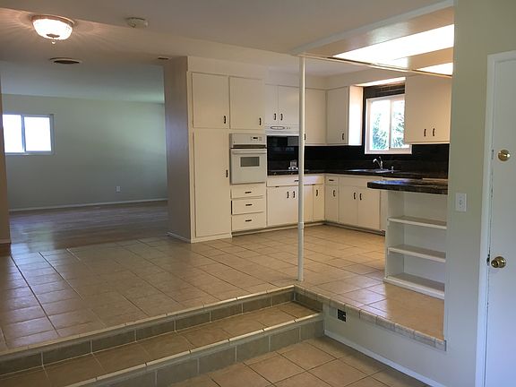 Dining area and kitchen