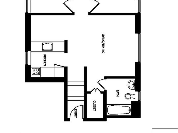 2nd image of 220 W 104th St APT 4R