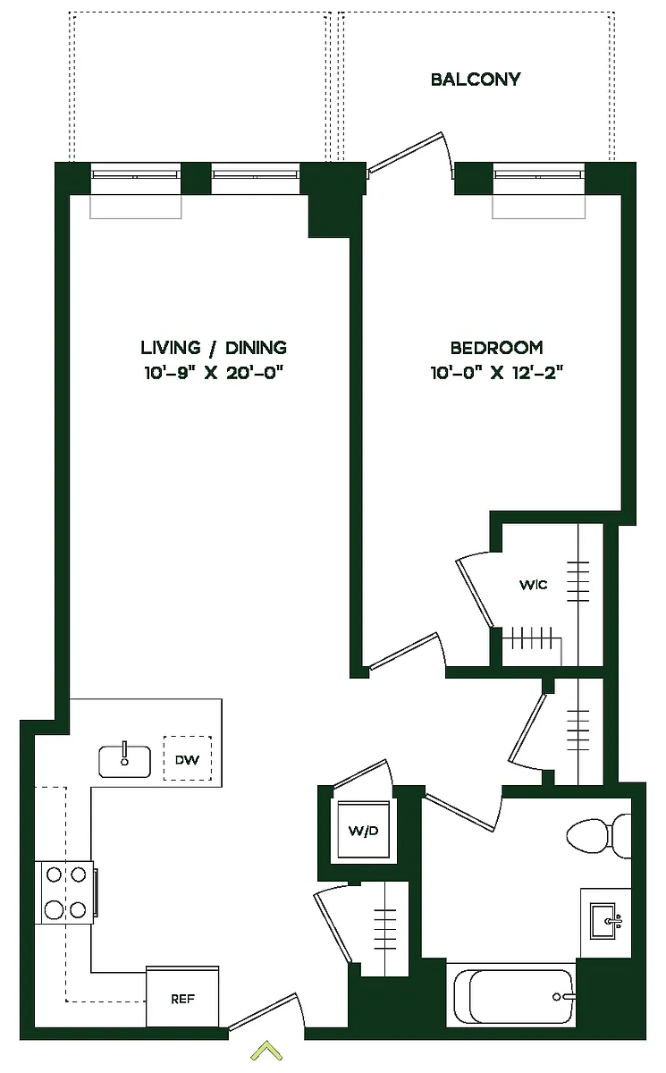 Floor plan A7E