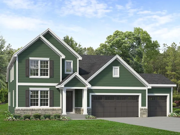 Wildwood - Madison 3 Car Garage Plan, The Reserve at Wildwood