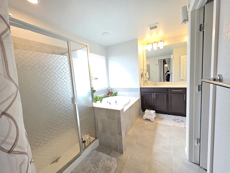 Master bathroom