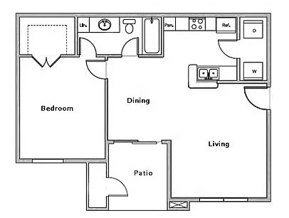 Floor plan A1