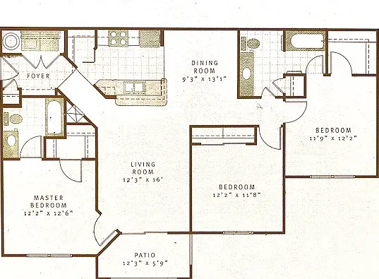 Birch Floor Plan Birch Floor Plan