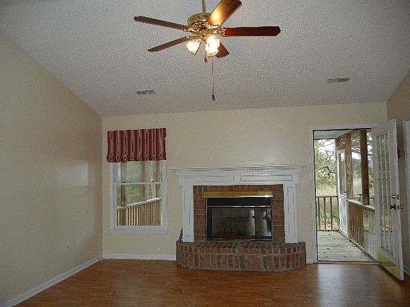 Great room with fireplace