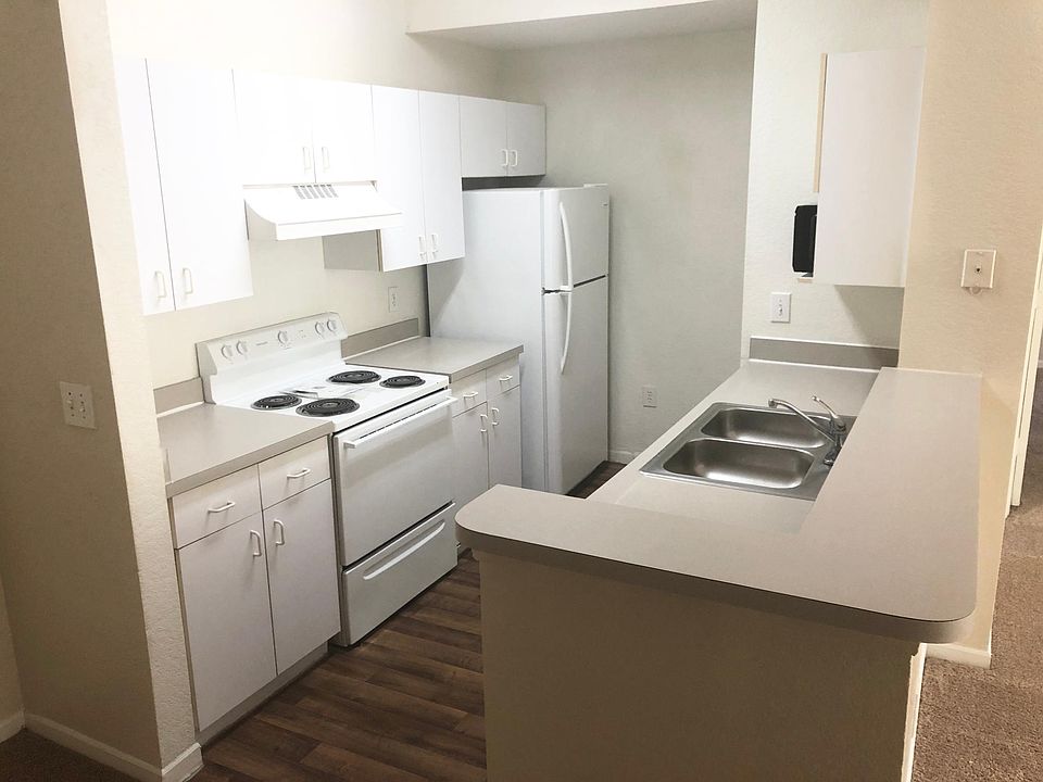 refrigerator, range, microwave, dishwasher