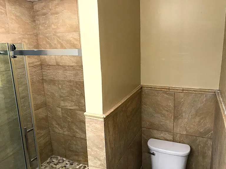 another view of the shower