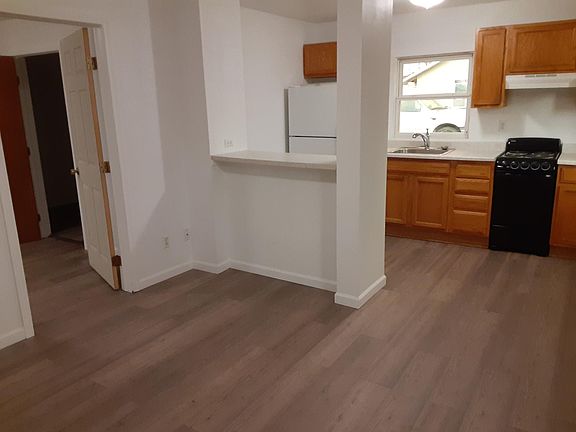 Living room, kitchen.