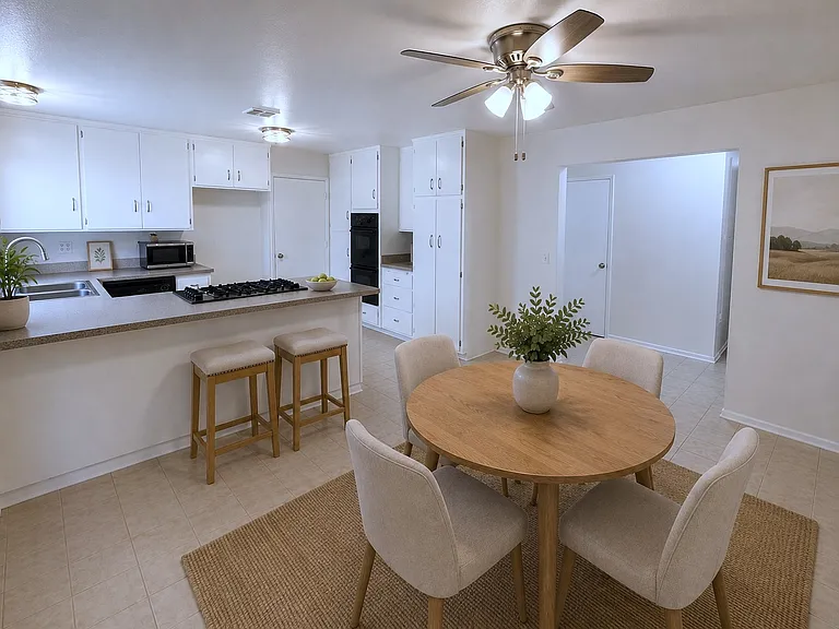 Kitchen (virtually staged)